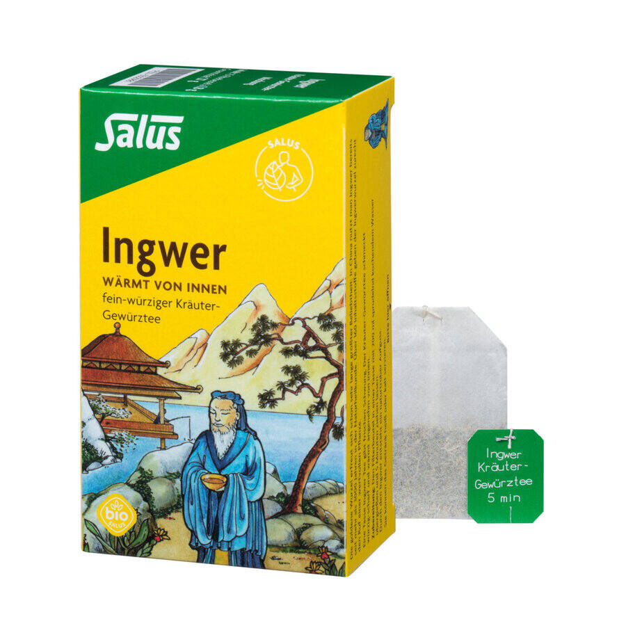 Salus Ingwer Kräuter-Gewürztee-Mischung Bio 15 Filterbeutel