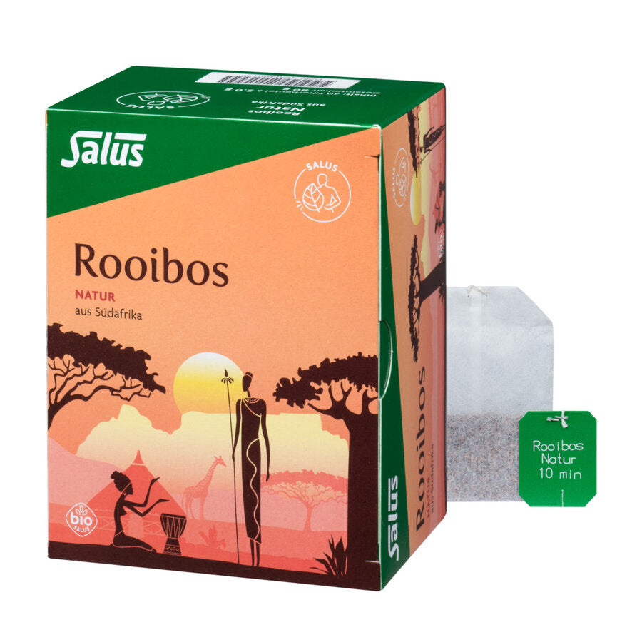 Salus Rooibos Natur, Rooiboszweigspitzen Tee Bio 40 Filterbeutel