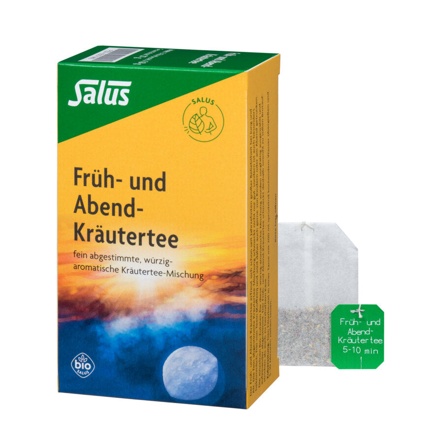 Salus Früh-und-Abend-Kräutertee Bio 15 Filterbeutel