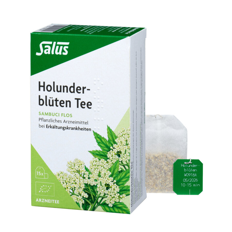 Salus Holunderblüten Tee Bio , Sambuci flos 15 Filterbeutel