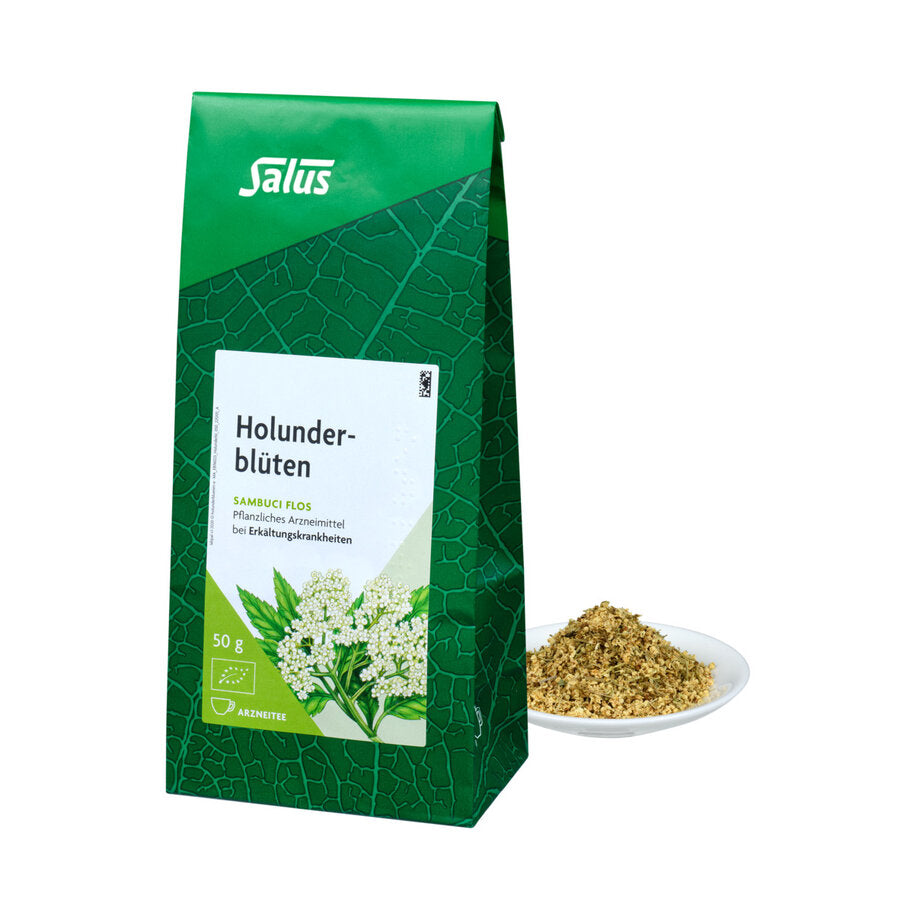 Salus Holunderblüten Tee Bio, Sambuci flos 50g