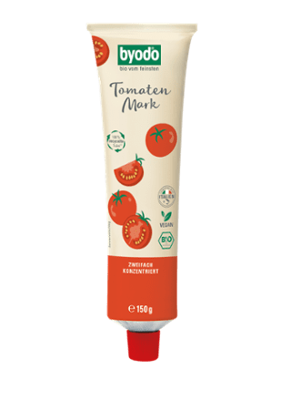 BYODO Tomatenmark in der Tube Doppelfrucht (150g)
