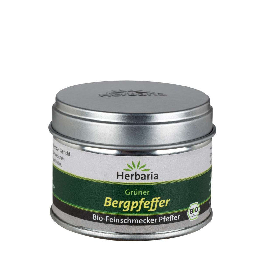 Herbaria Grüner Bergpfeffer - 15 g Dose (Bio)