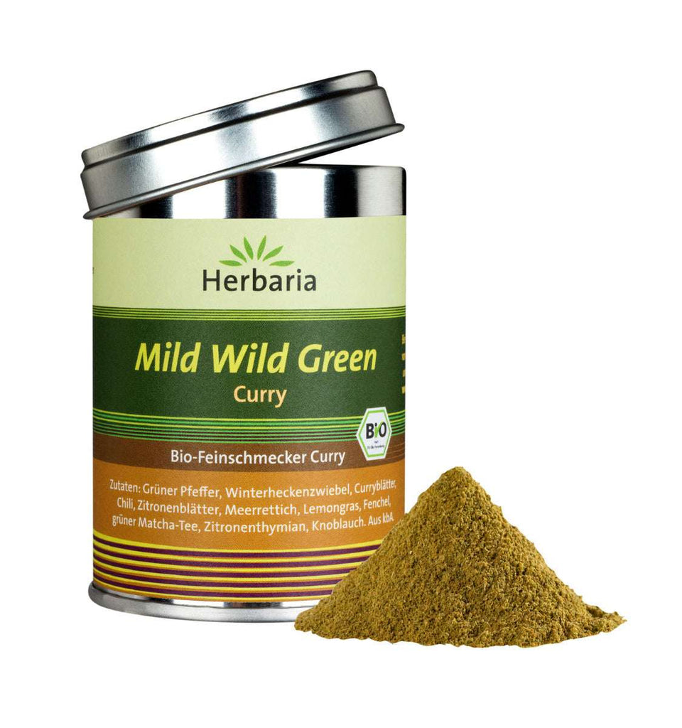 Herbaria Mild Wild Green Curry Bio 70g