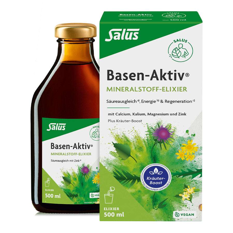 Salus Basen-Aktiv Mineralstoff-Kräuter-Elixier zum Verdünnen 500ml