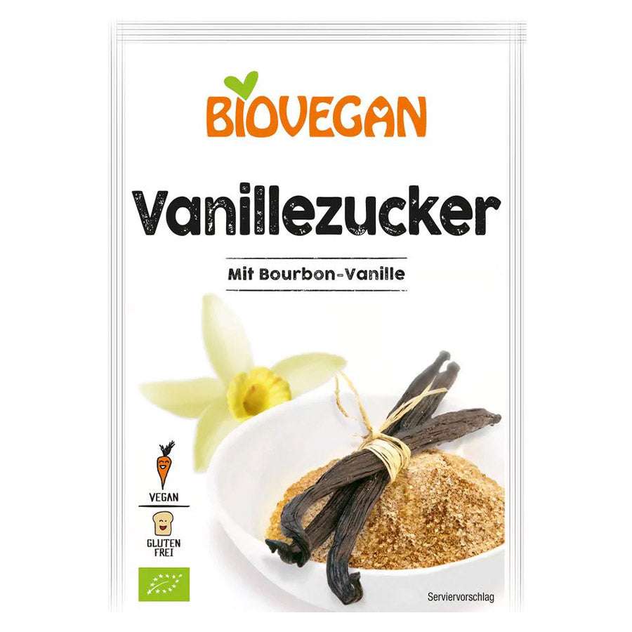 Biovegan Vanillezucker 4x8g Bio