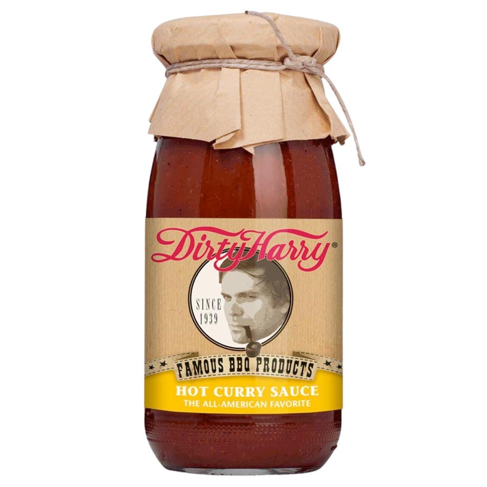 Dirty Harry Hot Curry Sauce 250 ml Bio