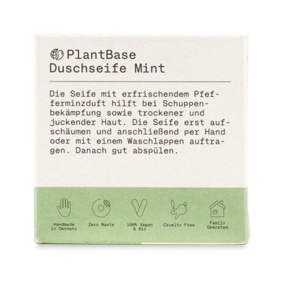 PlantBase Duschseife Mint Bio