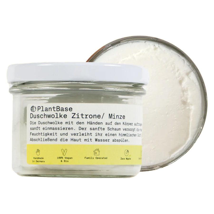 PlantBase Duschwolke Zitrone/ Minze Bio