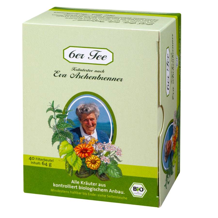 Herbaria Eva Aschenbrenner 6er Tee, 40 Filterbeutel - Bio