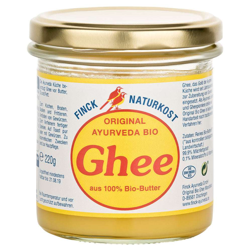 Finck Original Ayurveda Bio Ghee 220 g Auwald Bio