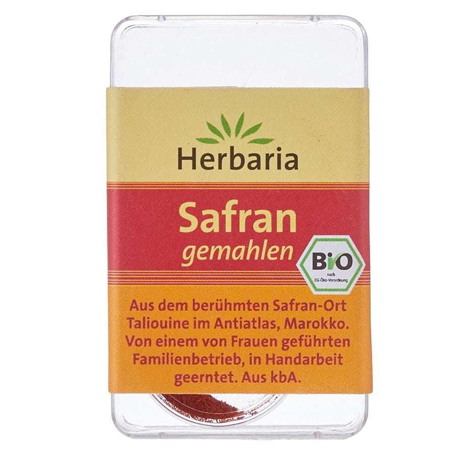 Herbaria Safran, gemahlen Bio 0,1 g