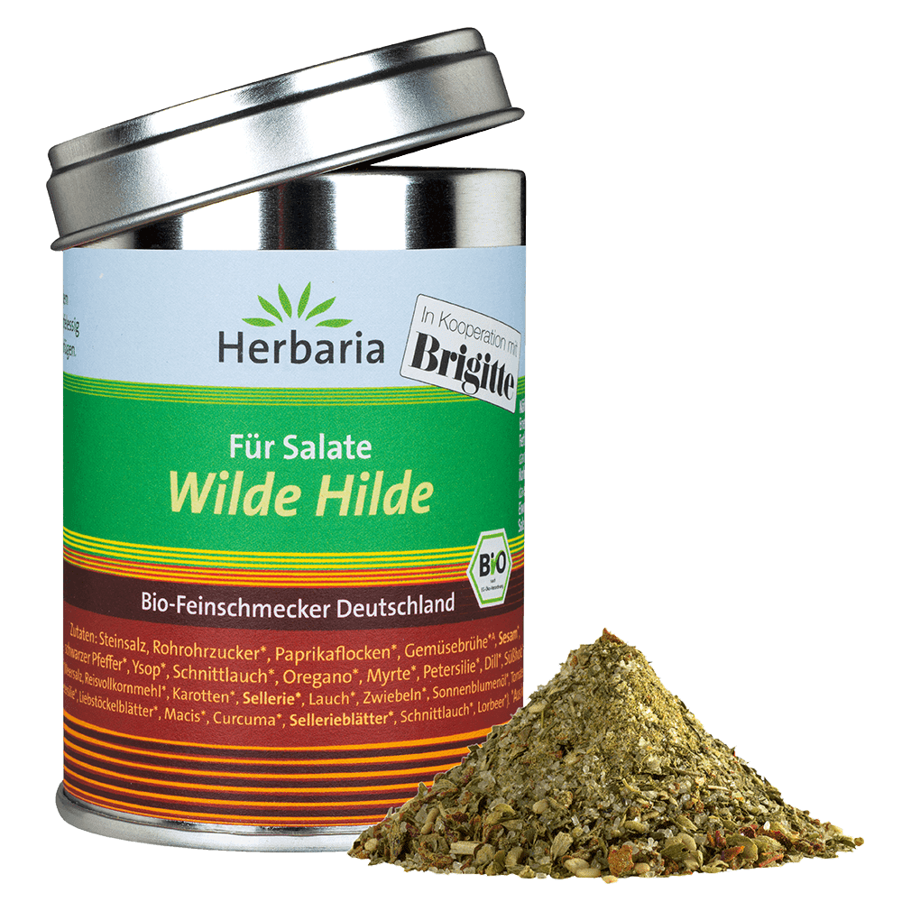 Herbaria Wilde Hilde 100 g Dose Bio - für Salate
