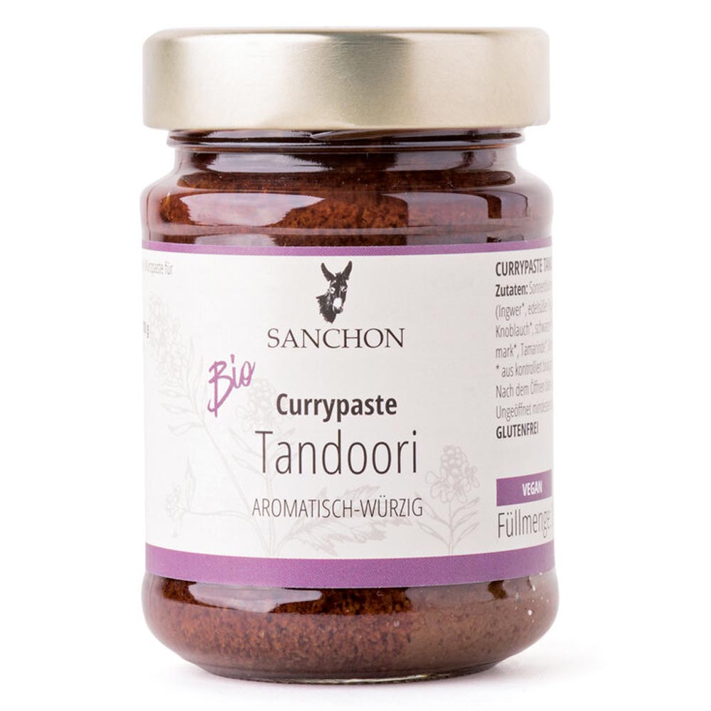 Sanchon Tandoori Currypaste 190 g Bio