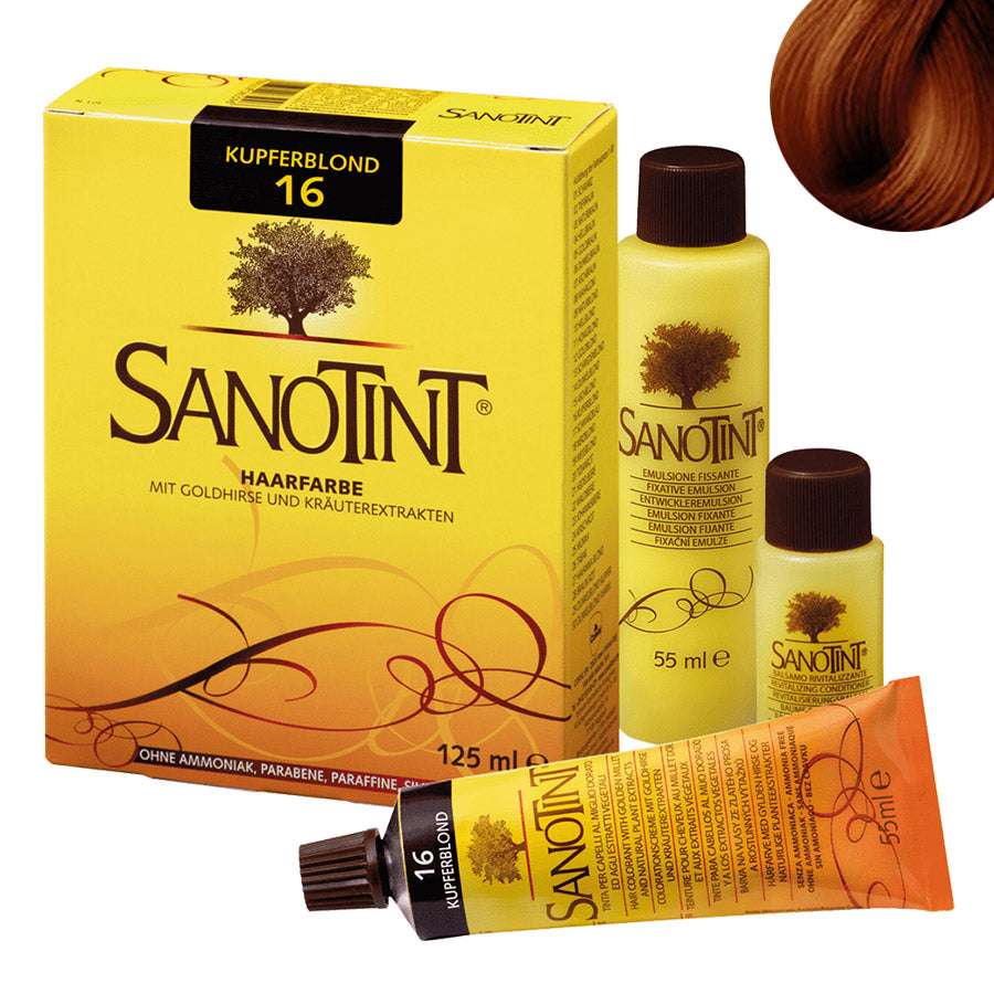SANOTINT® classic 16 Kupferblond 125 ml