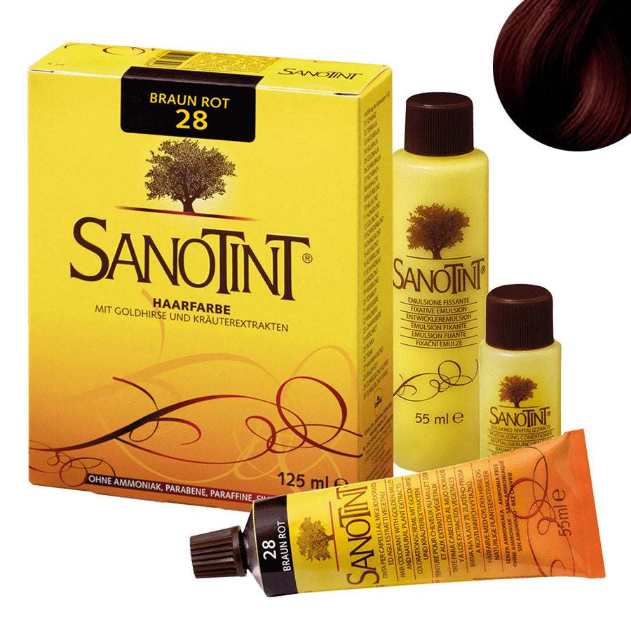 SANOTINT® classic 28 Braun Rot 125ml