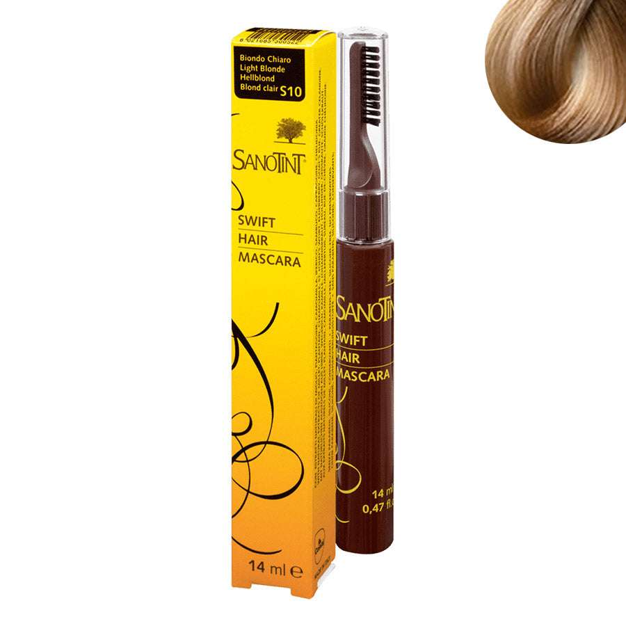 SANOTINT Swift Hair Mascara S10 Hellblond 14ml Auwald Bio