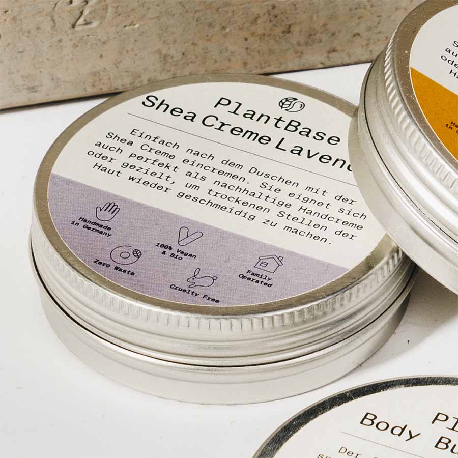 PlantBase Shea Creme Lavendel Bio