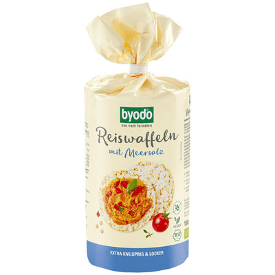 BYODO Bio Reiswaffeln mit Meersalz 100g