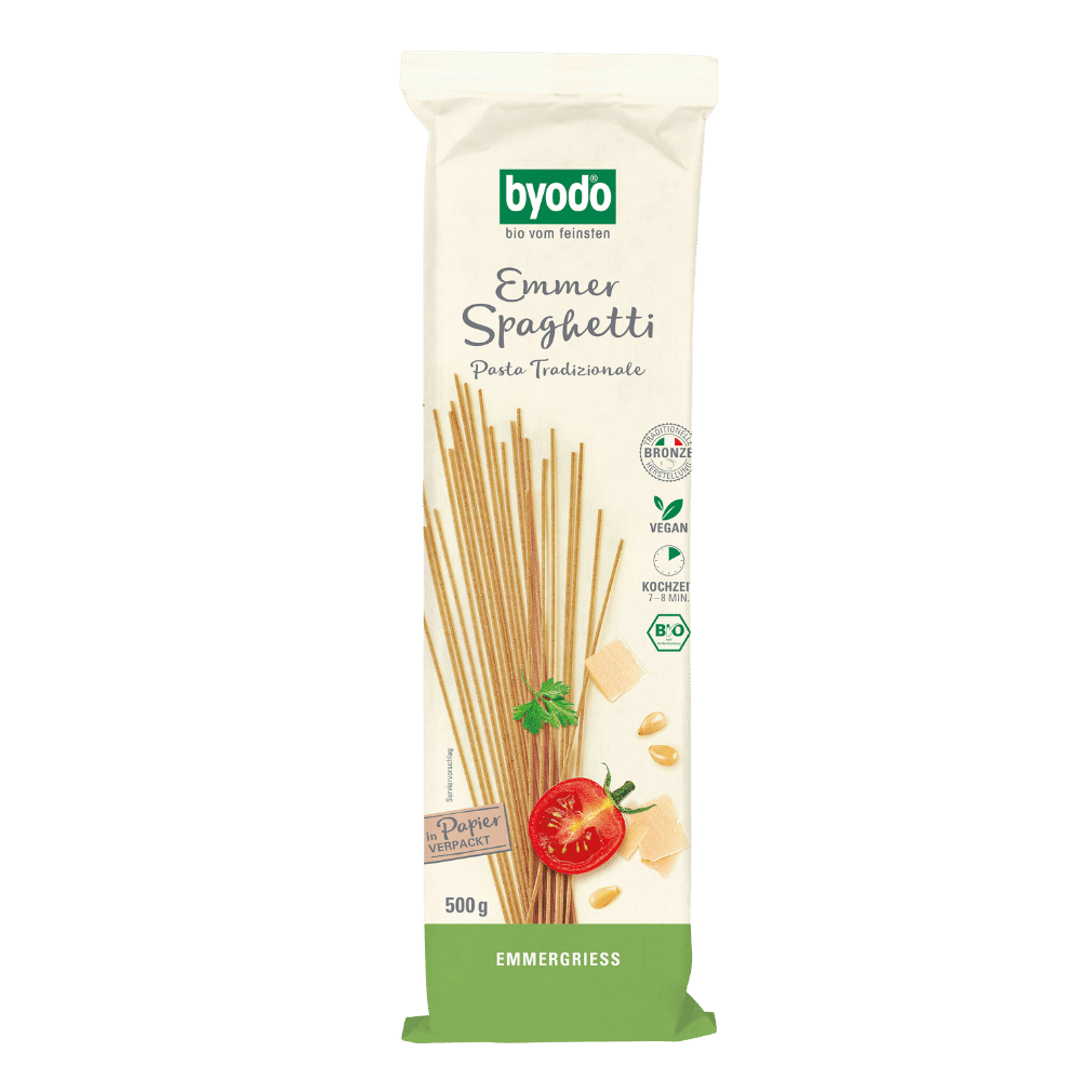BYODO Emmer Spaghetti (Sommerdinkel) 500g