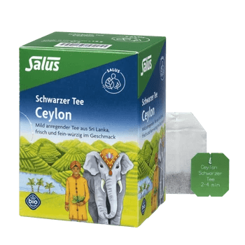 Salus Ceylon Schwarzer Tee Bio 15 Filterbeutel