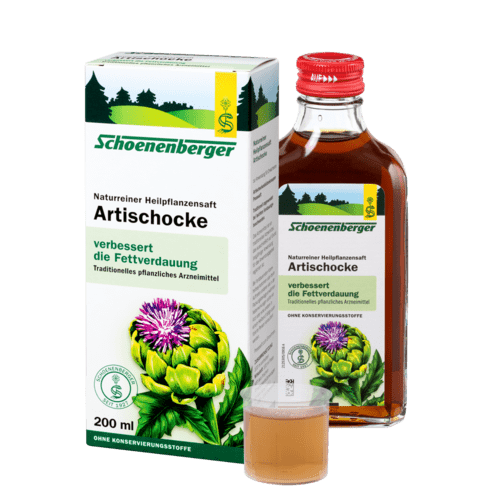 Schoenenberger Artischocke, Naturreiner Heilpflanzensaft 200ml