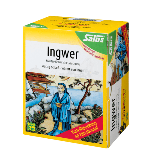 Salus Ingwer Kräuter-Gewürztee-Mischung Bio 40 Filterbeutel