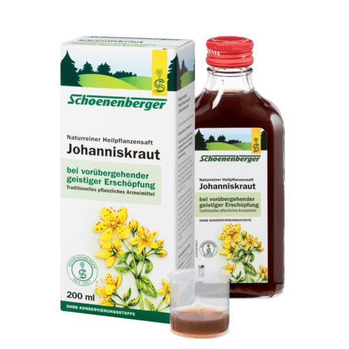 Schoenenberger Johanniskraut, Naturreiner Heilpflanzensaft 200ml
