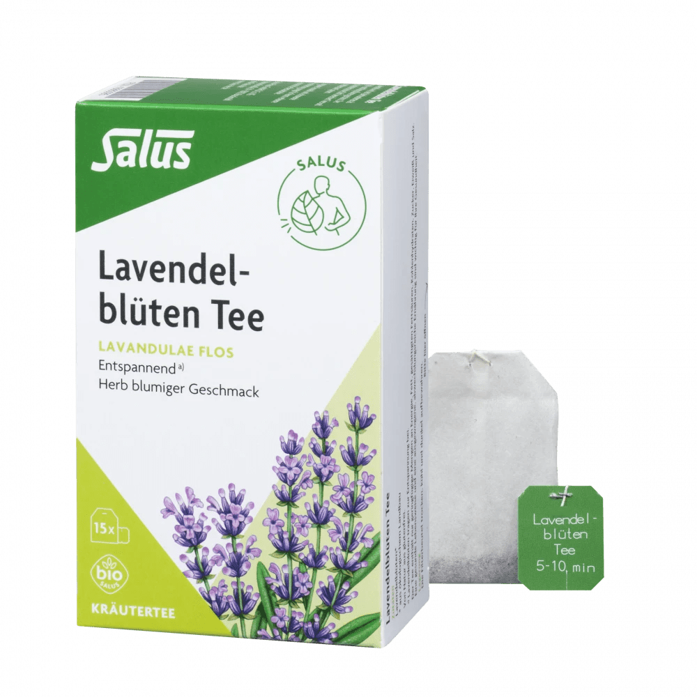Salus Lavendelblüten Tee Bio 15 Filterbeutel