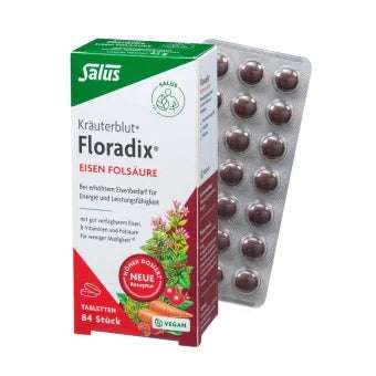 Salus Floradix Eisen Folsäure Tabletten 126 Stk
