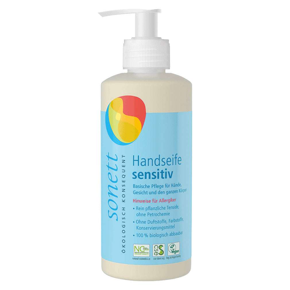 Sonett Handseife sensitiv Spender (300ml) Bio