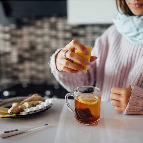 Tee gegen eine Erkältung
