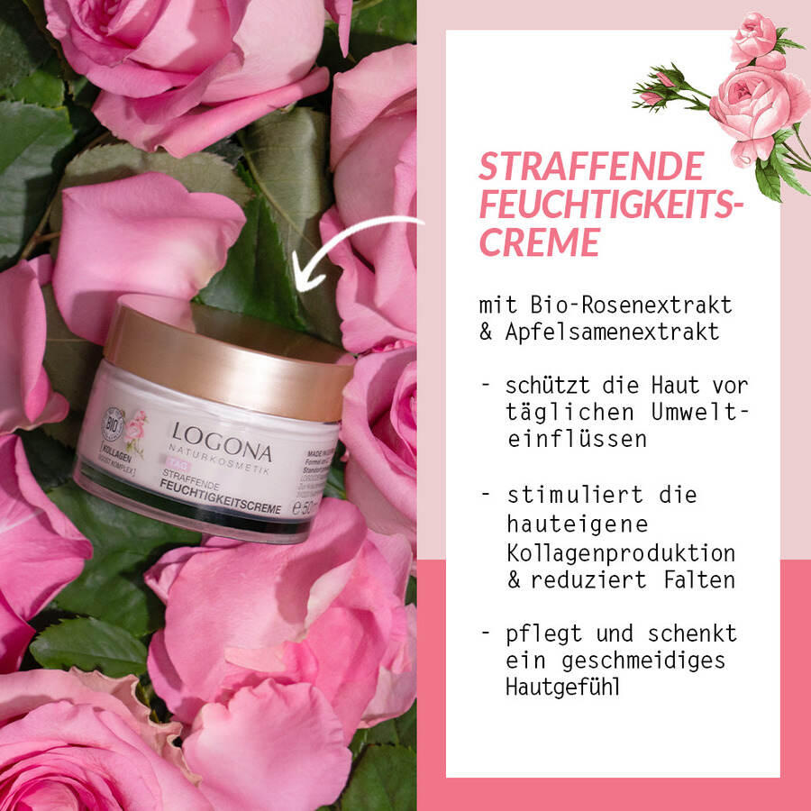 Logona moisture lift straffende Feuchtigkeitscreme 50 ml