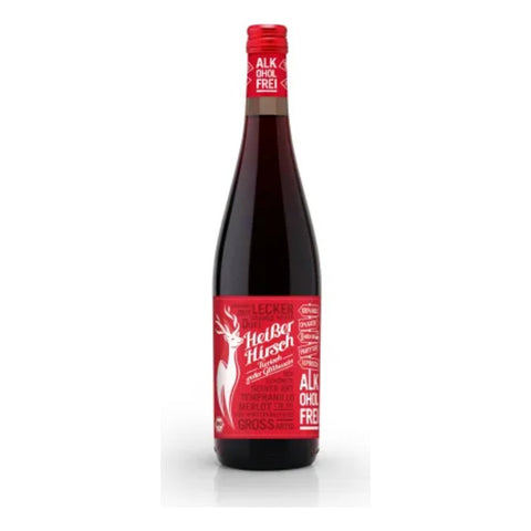 Heißer Hirsch Bio Glühwein rot alkoholfrei 0,73l