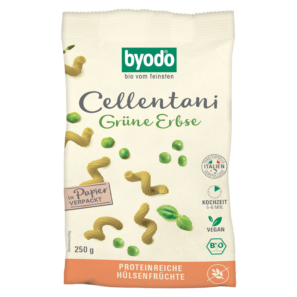 BYODO Cellentani Grüne Erbse