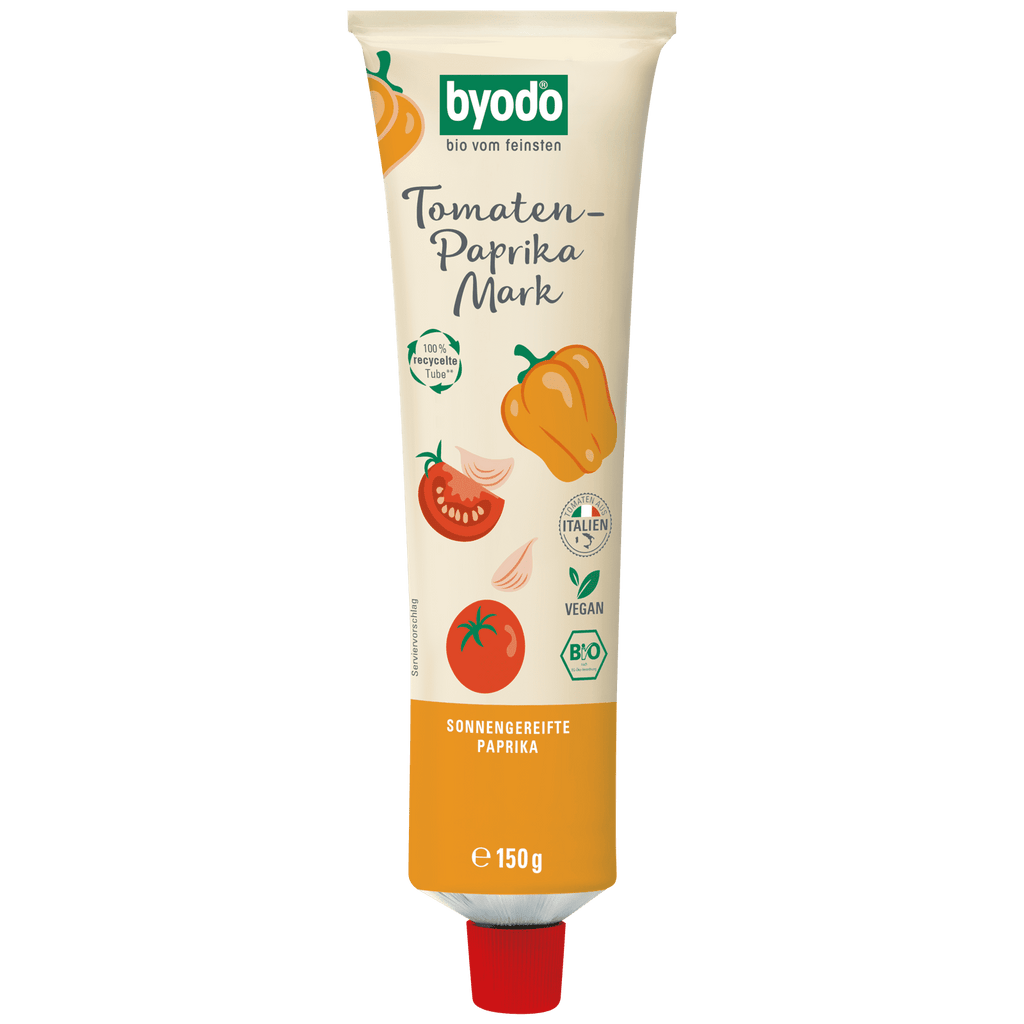 BYODO Tomaten-Paprika Mark Doppelfrucht Tube