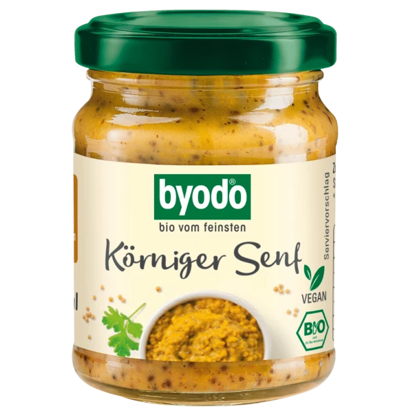 BYODO Körniger Senf Bio