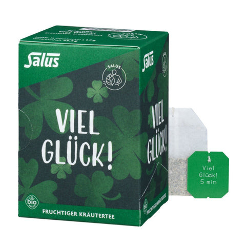 Salus Teegrüße Viel Glück! Kräutertee 15FB/25,5g MHD 31.10.2026