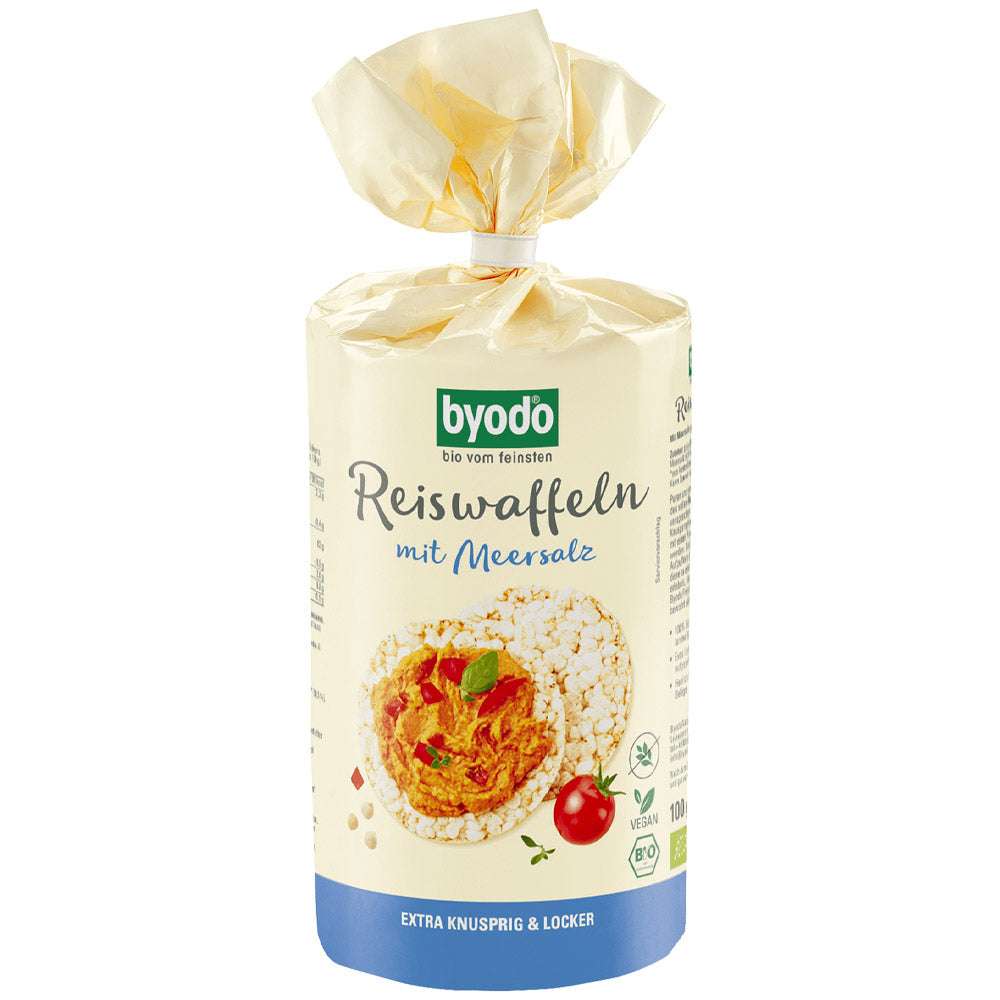 BYODO Bio Reiswaffeln mit Meersalz