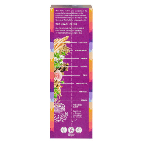 khadi Ayurvedisches Elixier Skin & Soul Oil SHATAVARI EVERYOUNG Bio 100ml