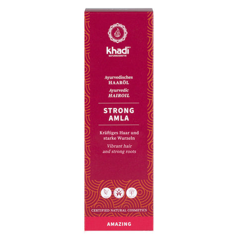 khadi Ayurvedic hair oil STRONG AMLA organic 50ml