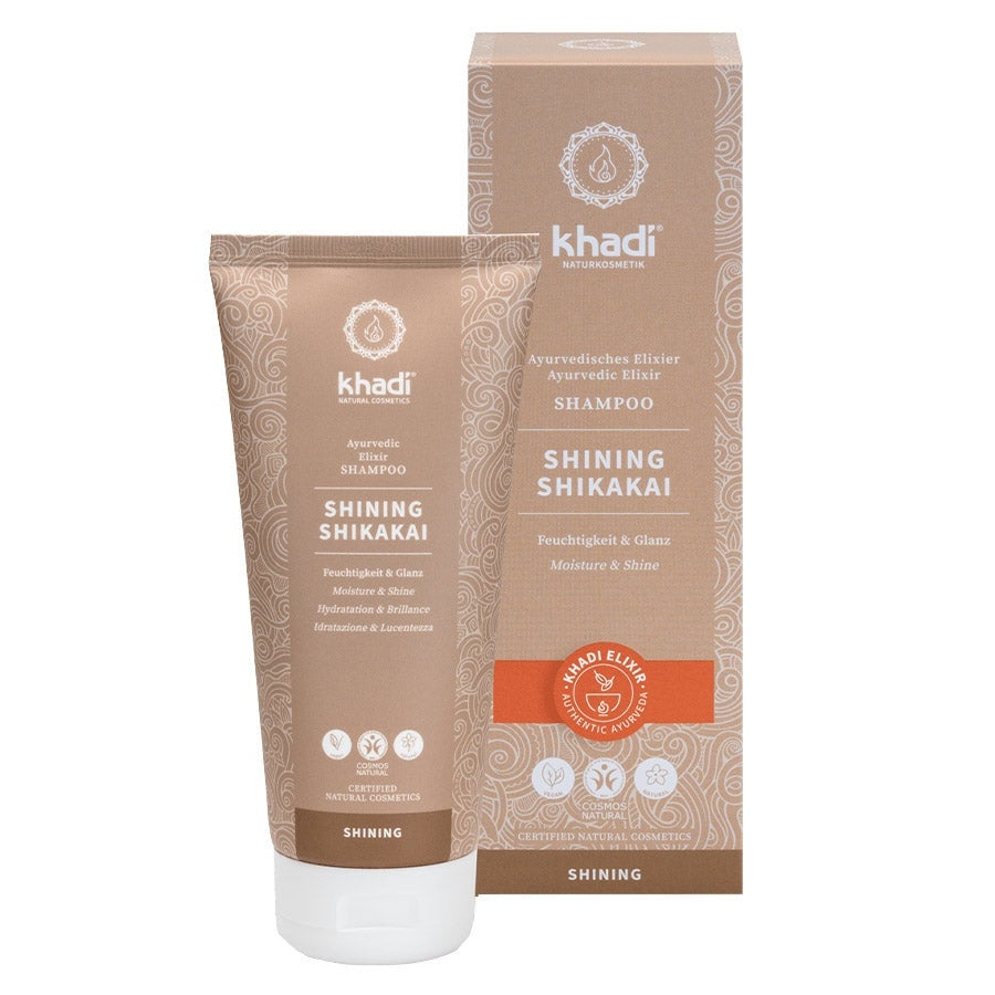 khadi Ayurvedisches Elixier Shampoo SHINING SHIKAKAI Bio