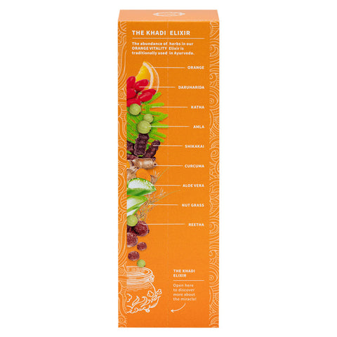 khadi Ayurvedisches Elixier Shampoo ORANGE VITALITY Bio 200ml