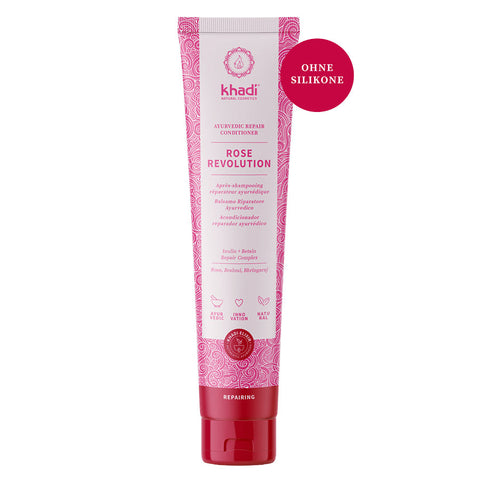 khadi Ayurvedischer Repair Conditioner ROSE REVOLUTION Bio 200ml