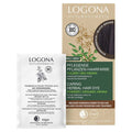 Logona Pflanzenhaarfarbe Pulver Schwarzbraun Bio 100g