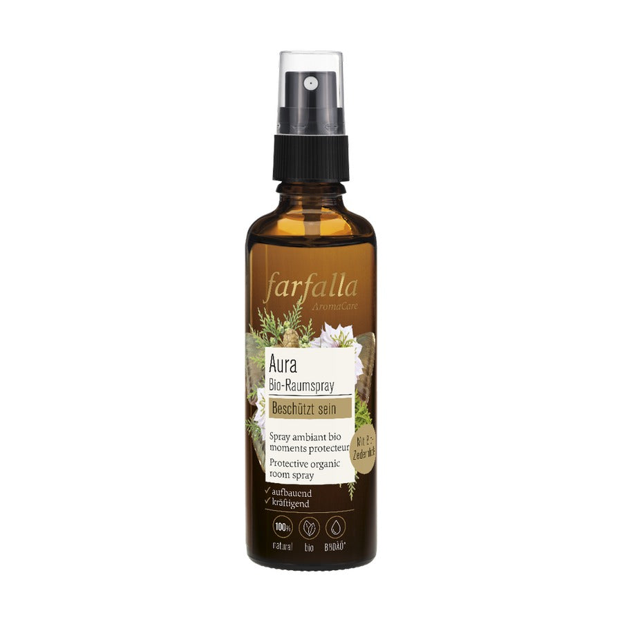 Bestelle jetzt Farfalla Beschützt sein, Aura, Schützender Bio-Raumspray 75ml