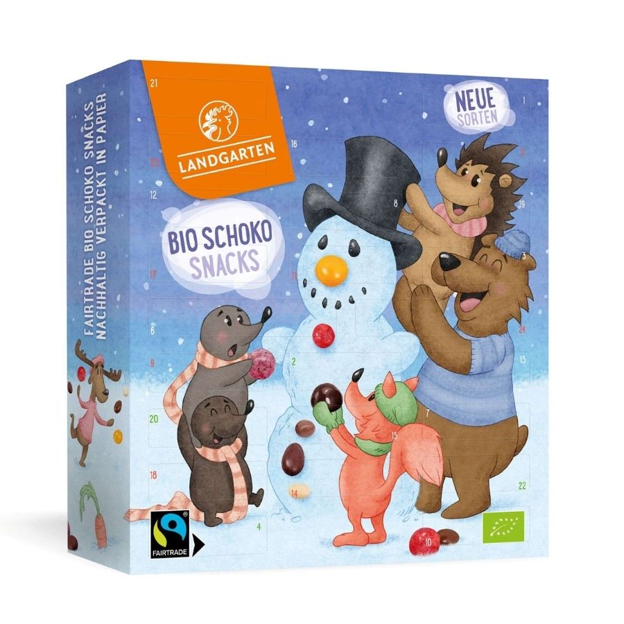 Landgarten Adventskalender Bio Schoko 2025 kaufen