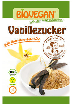 Biovegan vanilla sugar 4x8g organic