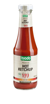 BYODO Hot Ketchup 500ml Bio MHD 27.03.2026