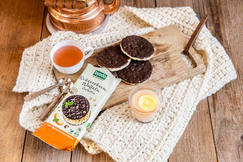 BYODO Kichererbsen-Waffeln Zartbitter 65g